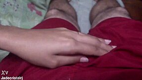 Husband Leaves for Work, Friend Comes In to Have Fun with Wife in Homemade Close-Up Blowjob