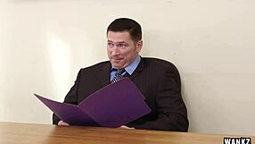 Watch naive hottie Sara Luvv get exploited by older man?