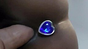 Exploring With My Black Dildo On Bed