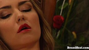 Sensual Lesbian Madame Masturbates and Orgasms While Thinking of Slave