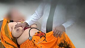 Doctor examines patient and feels strong temptation