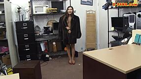 small tits babe gets railed by nasty pawn guy in hidden cam reality