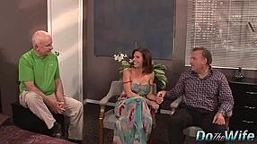 Sexy old wife Veronica Avluv gets smashed right in front of cuck