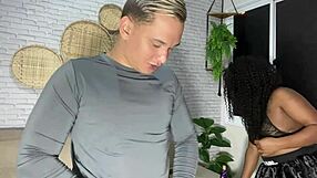 After Relaxing Massage, Employee And Boss Fuck On Sofa