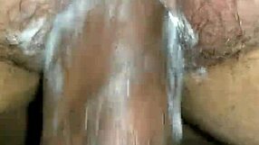 The story unfolds as the wife gets multiple creampies in her pussy, cum overflowing