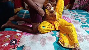 Indian New Bridal Bhabhi Blowjob Fucking With Step Brother Hindi Voice