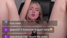 Russian Beauty Masturbates Live Show with Ahegao Swag Live @Babytoy!