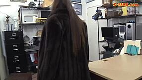 small tits babe gets railed by nasty pawn guy in hidden cam reality