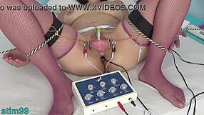 Extreme Bdsm Female Tormented With Multiple Orgasm Devices