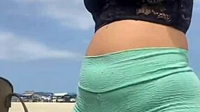 young guy brings friend for intense beach fuck