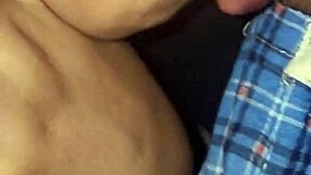 colombian bride shares homemade moments with her partner