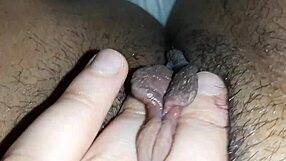 i teased my big clit to orgasm