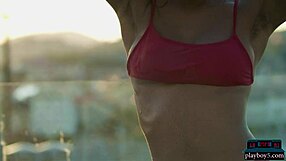 two amazing ebony models selene kitt and mimi desuka pose for playboy