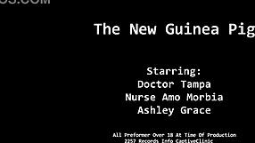 New Guinea Pig Alt Version - Alexis Grace Blindfolded Bound in Hospital Fetish