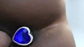 Exploring With My Black Dildo On Bed