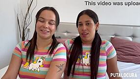 Melisa and Natalie swallow Torbe's cum completely