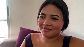 My stepsister arrives from her trip after a long time. I like how she looks now.