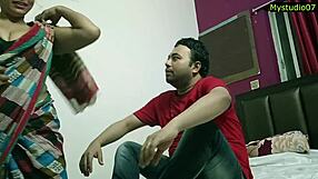 desi bhabhi hidden cam sex with clear conversation and rough group action