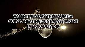 Dean Van Damme shouts, fuck Alyssia's cheating cunt on Valentines!