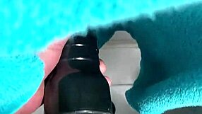After Cold Shower Black Cock Fucks Fleshlight