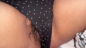 Indian Girl Teasing Her Hairy Pussy Solo