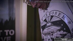 what if a conspiracy theorist encounters a sexy alien female?