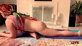 Nude Yoga Session Penny Pax Flaunts Her Big Ass