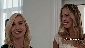 Lesbian Orgy House Seduction