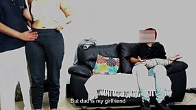Stepfather Tested His Son's Girlfriend In Front Of Him