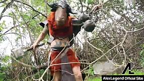 I watched Nicole Aniston dominate the minotaur legend