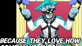 Diapered delights explore a furry's first time in cosplay part 1