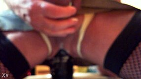 Italian Amateur Crossdressing With Anal Plug In Extreme Toys Session