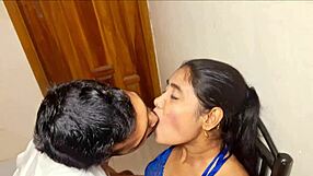 young couple hanif and adori enjoy a romantic evening together