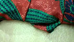 south indian couple in saree feels intense pleasure during homemade creampie fucking quickie