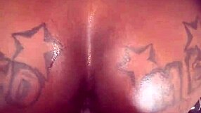 semen filling a demon's depths in intense interracial encounter