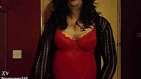 Sissy faggot licks cum from hand and smears it on face