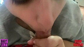 she loves sucking my dick right after waking up and swallowing all my cum for breakfast 😋 babyluna939