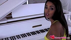 Annoying Bro Pisses Off Stepsis Until She Cums