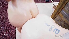 Della Dane Enjoys Backyard Poolside Sex