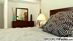 hot babe brooklyn teases with a toy in her ass