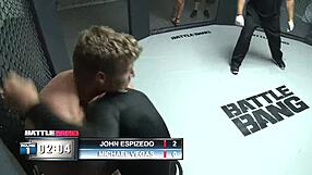 Fucking blonde milf in a ring