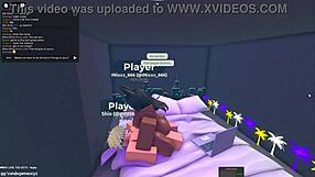 Egyptian girl gets fucked in Roblox condo game!