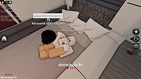 I let a horny man fuck and creampie me in a Roblox condo game.