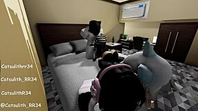 First foursome, she brought her friends over for me to enjoy.