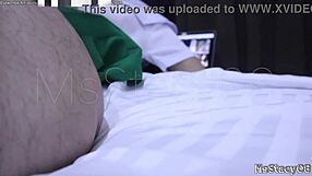 I Caught My Insan Watching Porn And Cumshot.