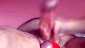 Teen can't hold back rubbing shaved pussy