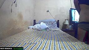 ex girlfriend sucks cum into her mouth during blowjob