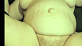 Foot Fuck Deep in Her Pussy Walls