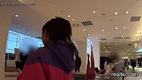 Flawless Czech teen teased in supermarket