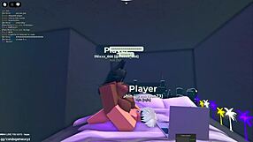 Egyptian girl gets fucked in Roblox condo game!